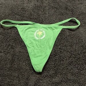 Pink Victoria’s Secret thong